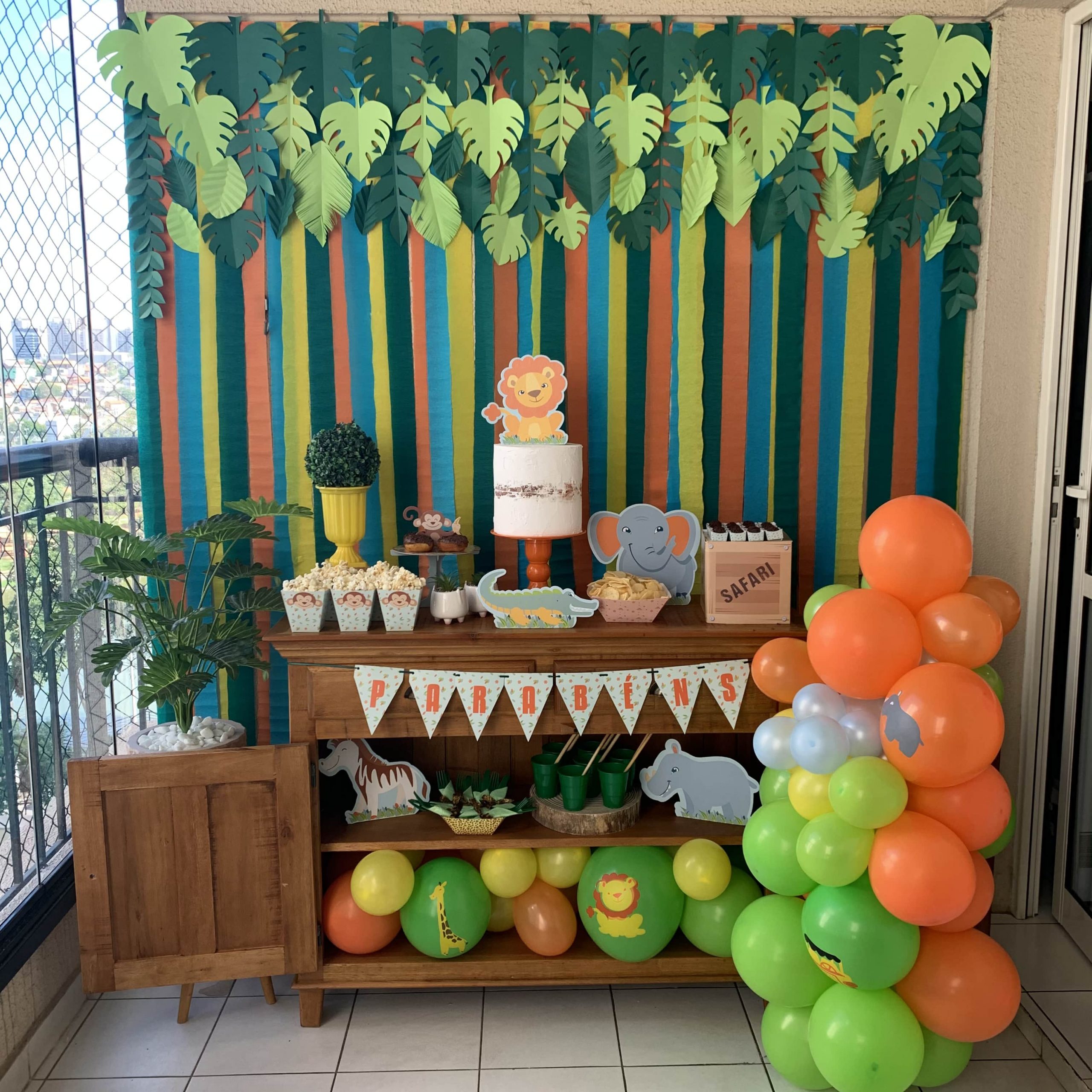 10 ideias criativas decoração safari simples e barata