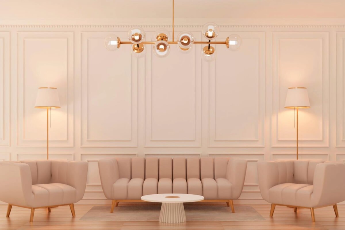 Como incorporar Boiseries na decoração da sua sala clássica