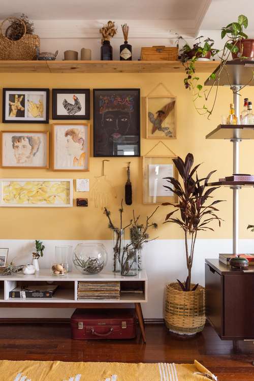 custo decorar sala de artes com pouco dinheiro