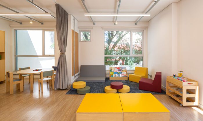 ideias decoração sala de aula reggio emilia inspiração
