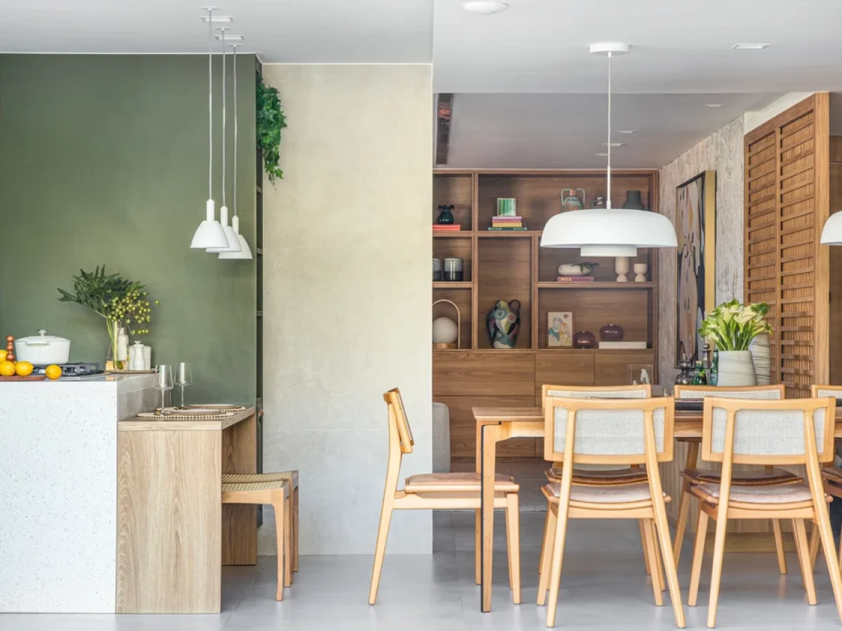 ideias criativas decoração parede sala jantar