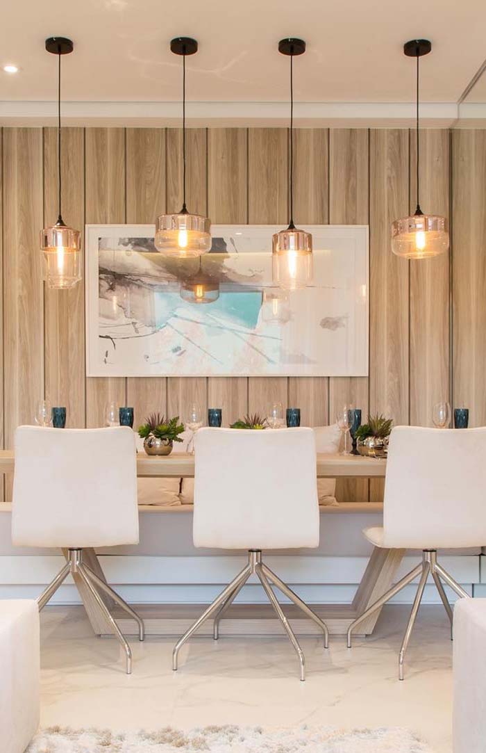 decoração sala de jantar parede