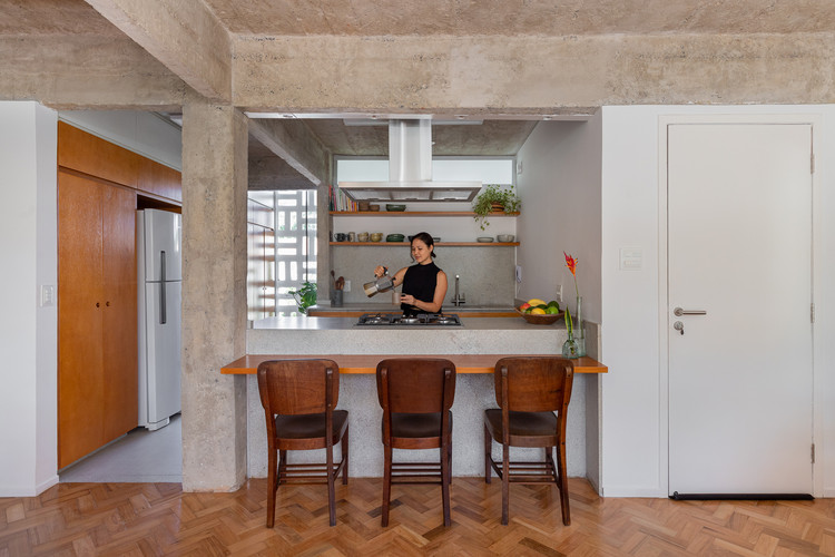 bancada ilha ou península cozinha conjugada