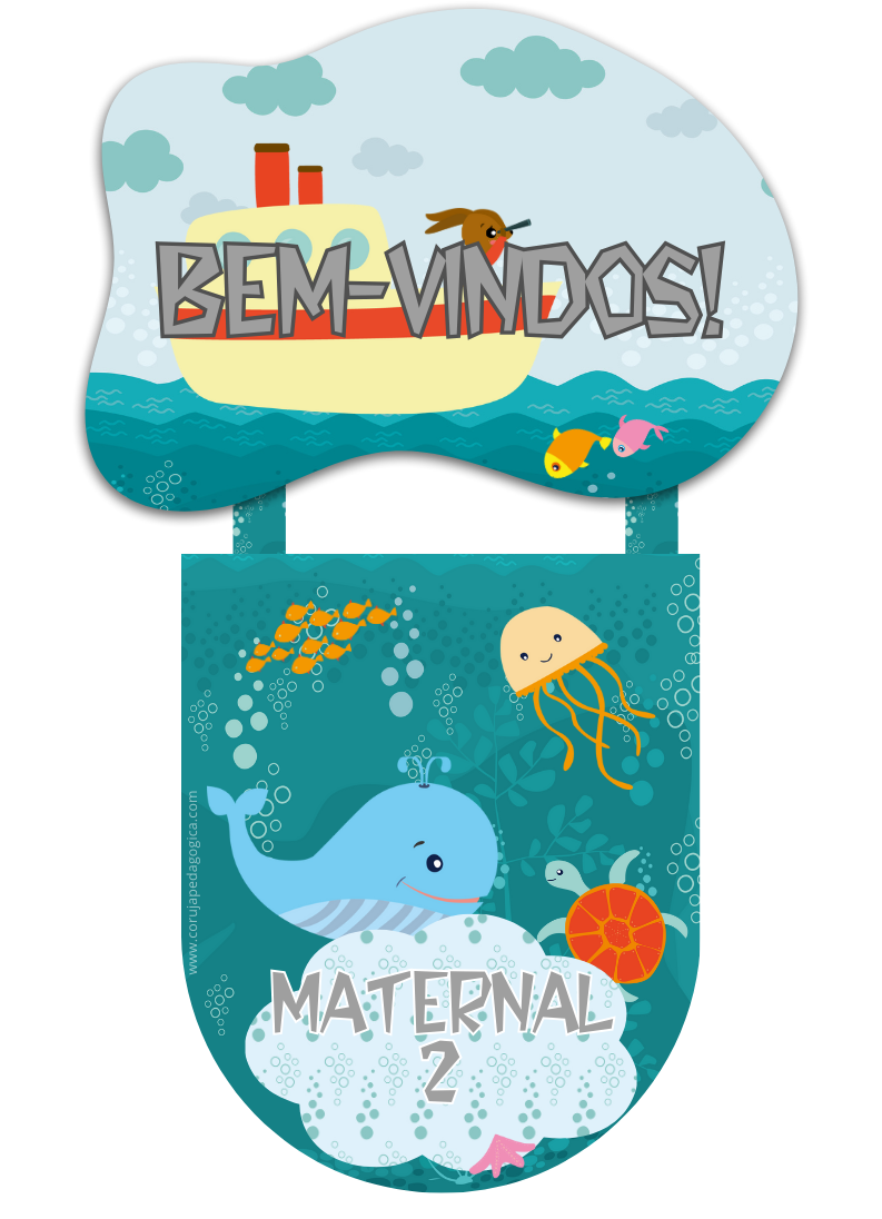decoração sala maternal eva ou materiais naturais