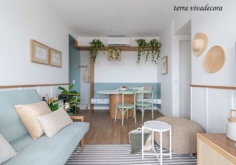 10 ideias decoração sala praiana simples e barata