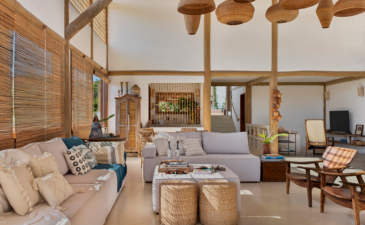 decoração sala praiana rústica ou moderna qual escolher