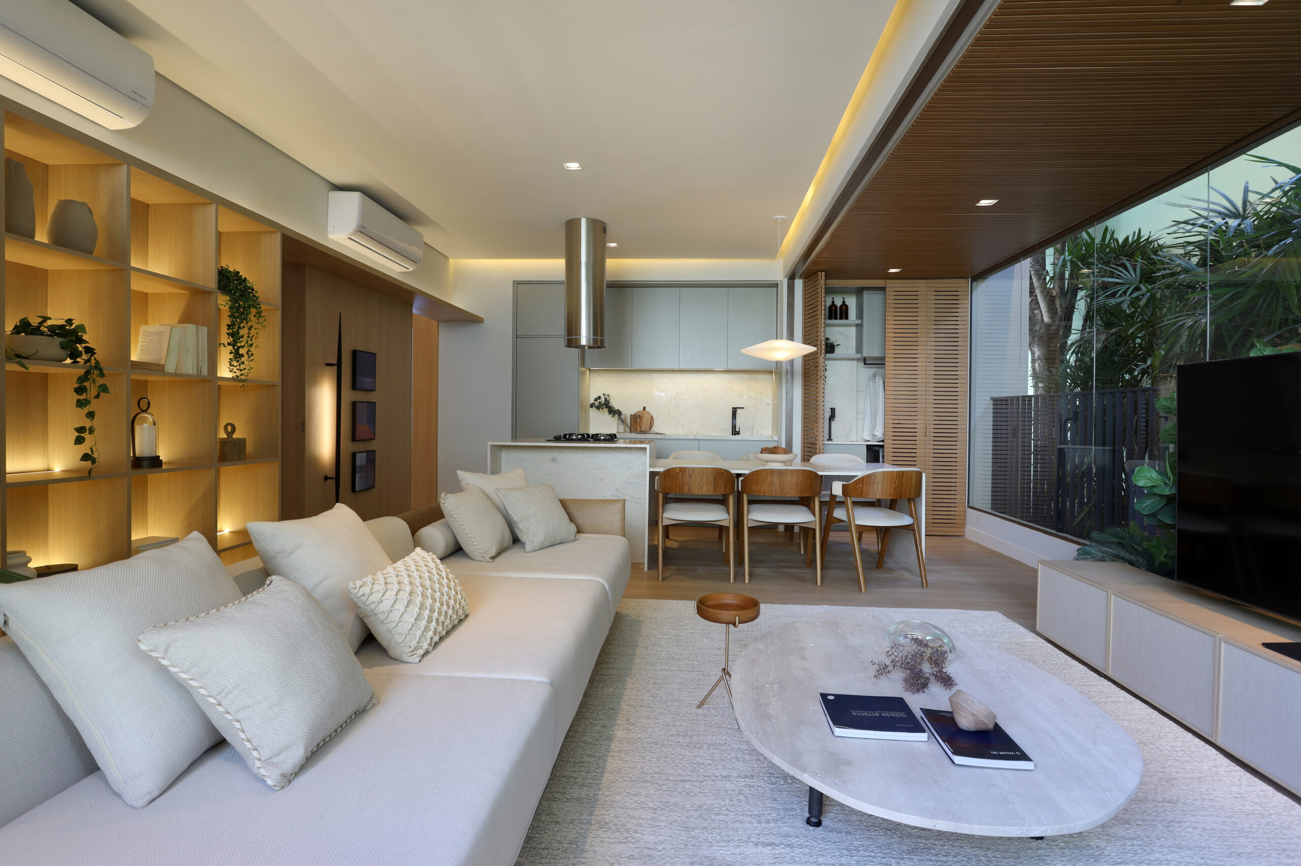 decoração sala praiana