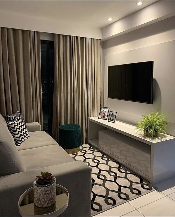 decoração sala simples