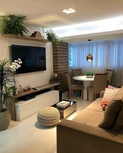 decoração sala simples