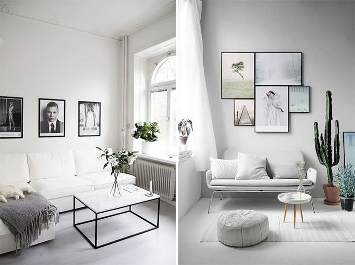 decoração sala simples
