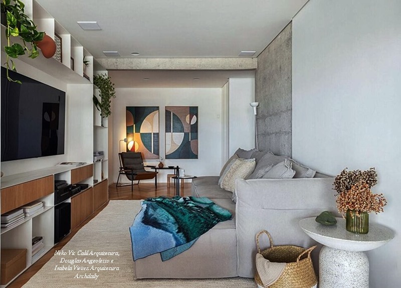 decoração sala simples