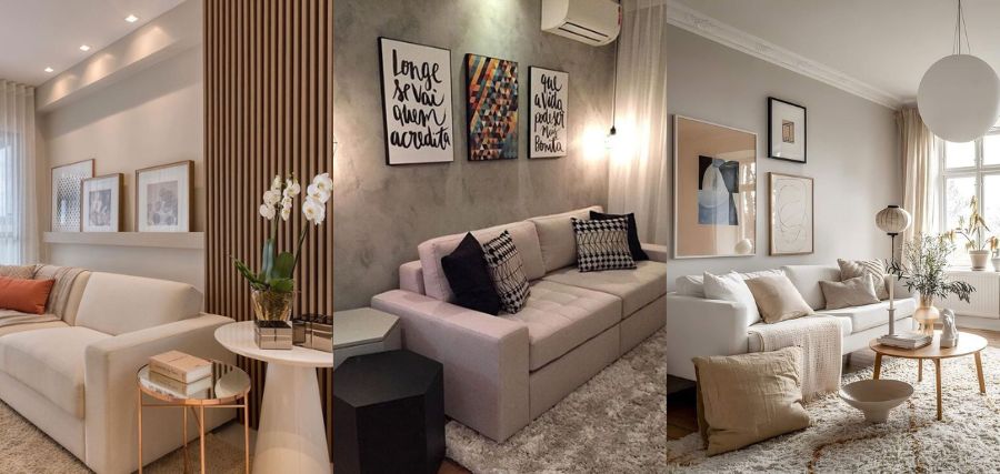como decorar sala simples gastando pouco e com estilo