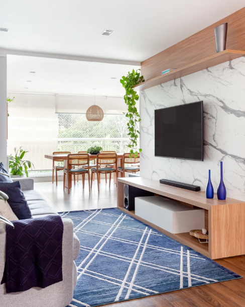 iluminação indireta para sala simples e aconchegante