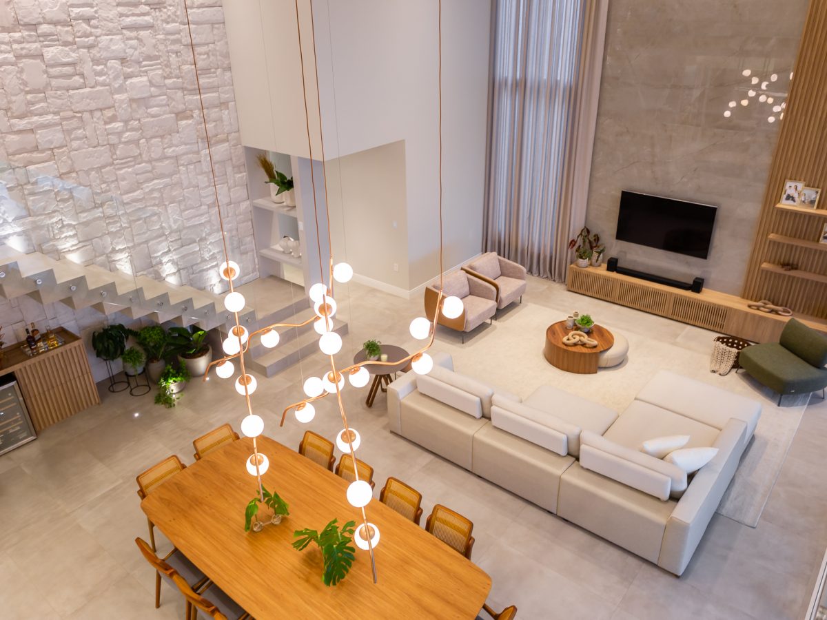 estilo minimalista versus escandinavo para sala simples