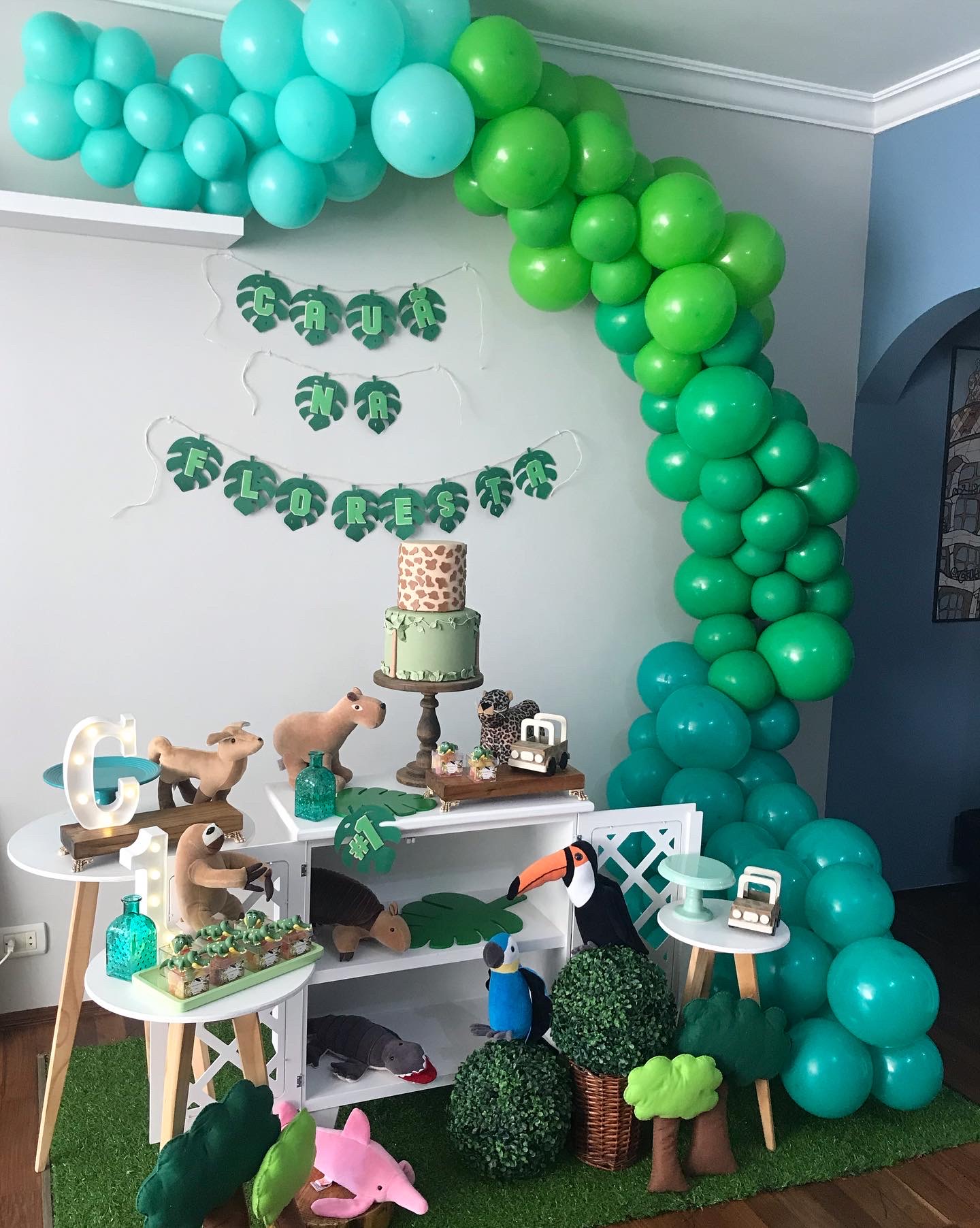 evitar erros decoração festa selva barata