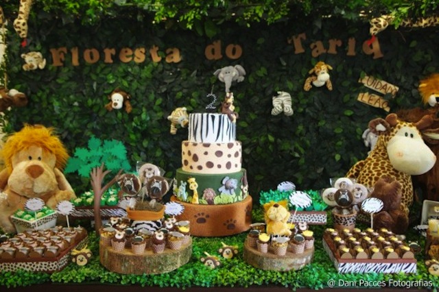 evitar erros decoração festa selva barata