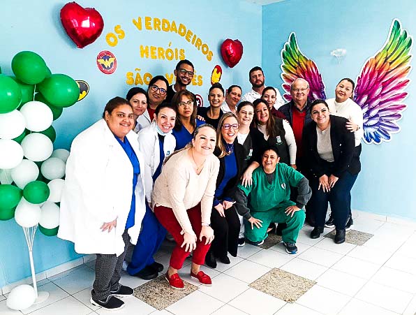 decoração semana da enfermagem