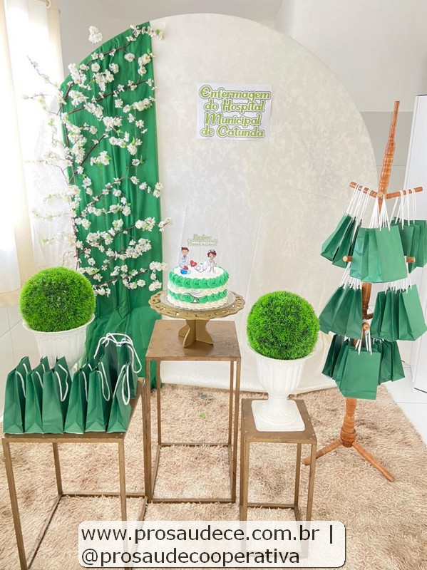 ideias de decoração para semana da enfermagem criativas