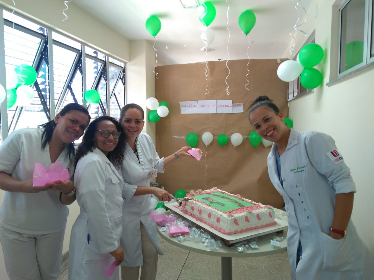 ideias de decoração para semana da enfermagem criativas