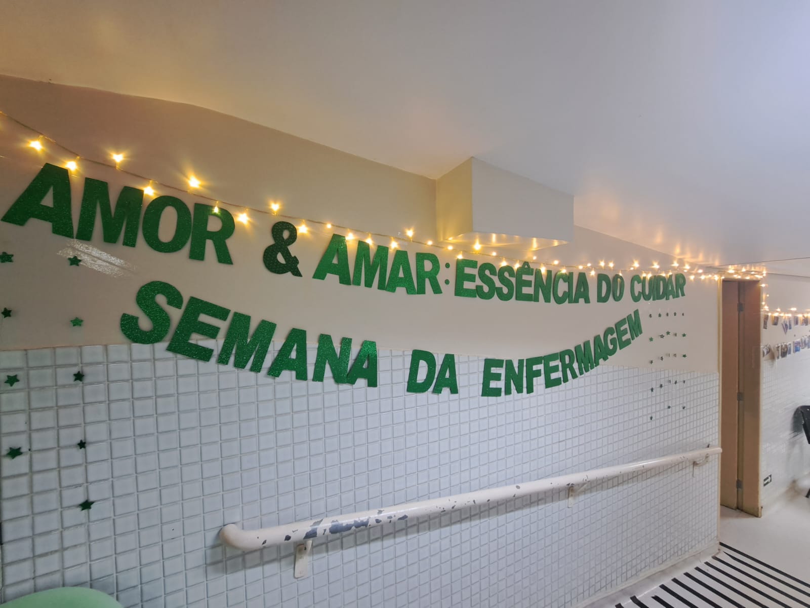 decoração semana da enfermagem