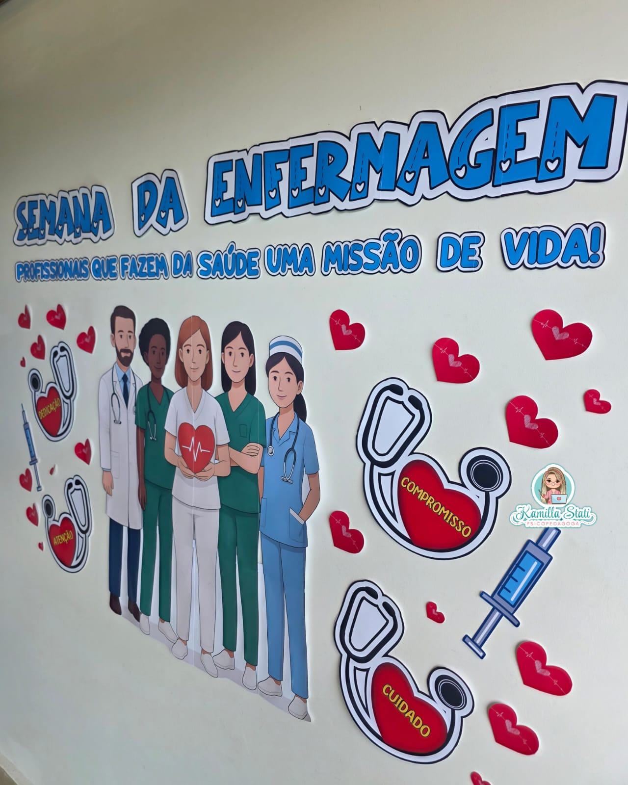 erros comuns na decoração da semana da enfermagem