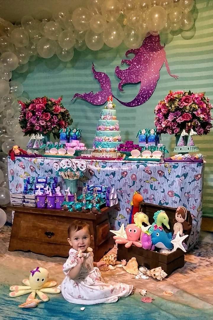 Como Escolher as Cores Perfeitas para sua Festa Sereia