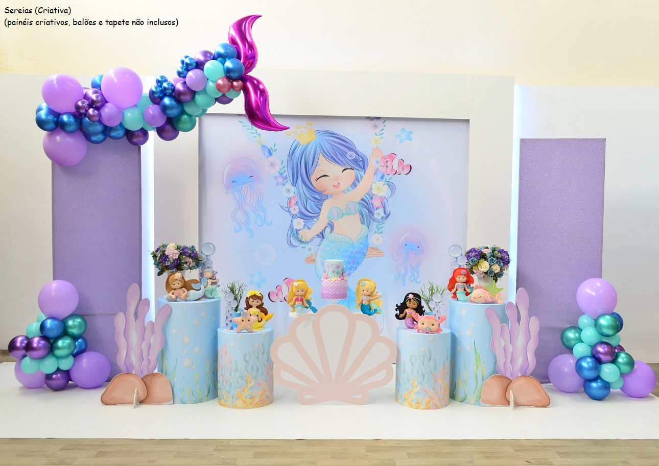 Doces e Bolos Temáticos de Sereia: Ideias Criativas para sua Festa