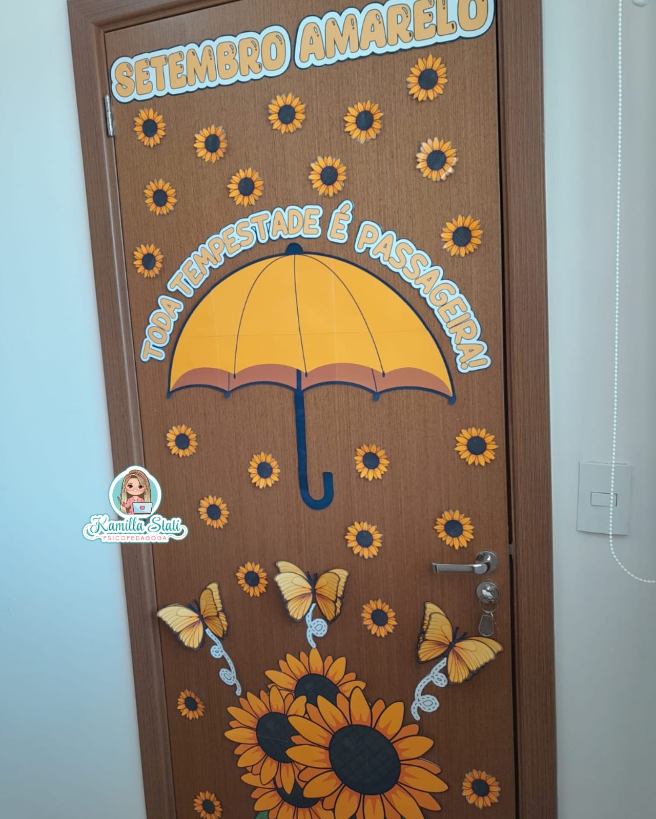 decoração setembro amarelo