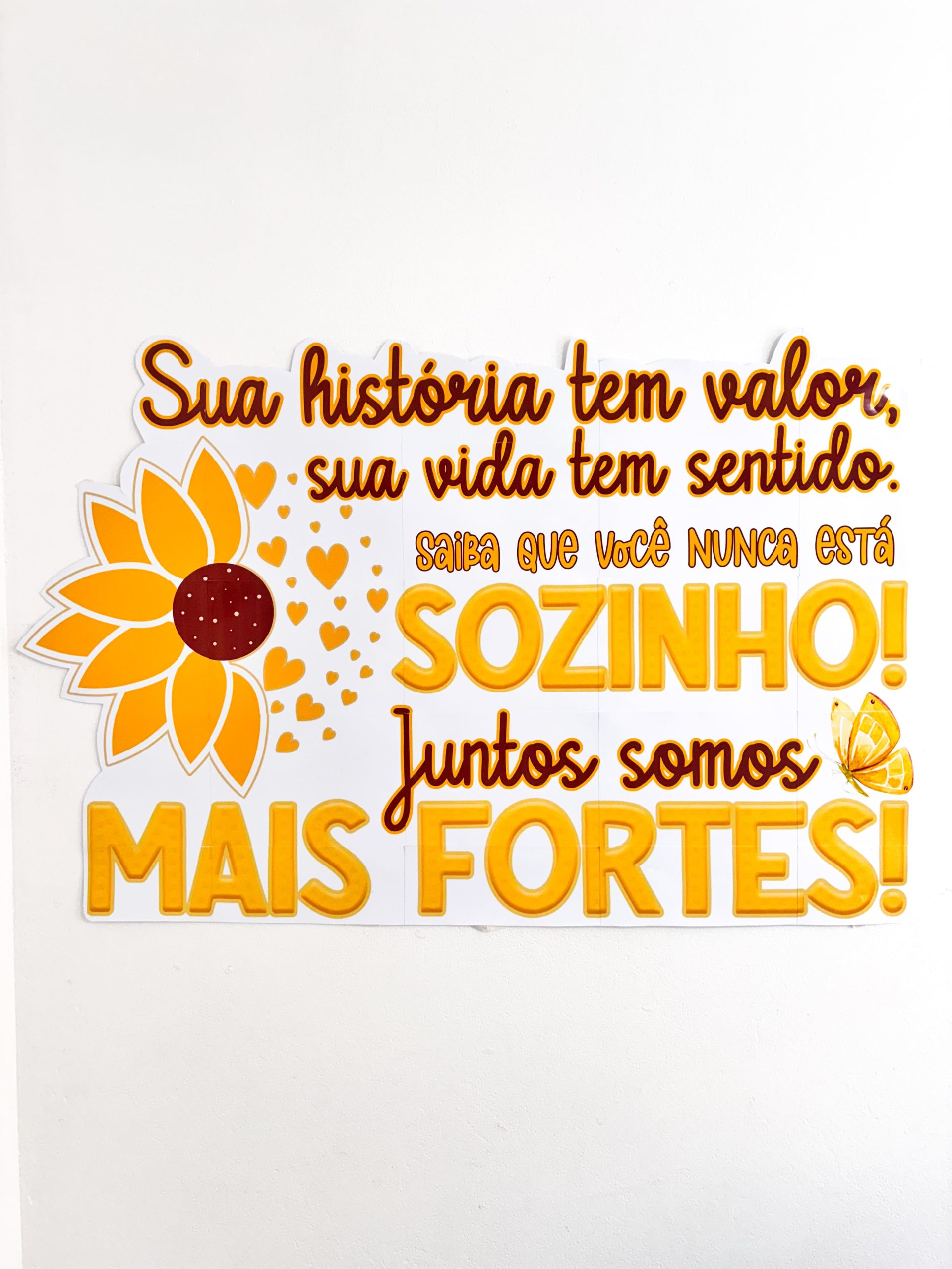 decoração setembro amarelo