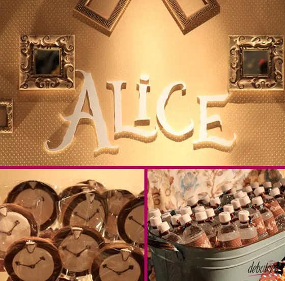 como economizar decoracao alice pais maravilhas