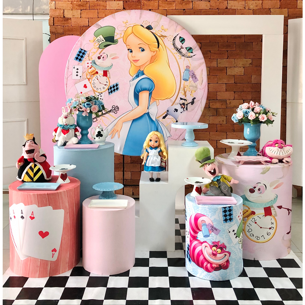 como economizar decoracao alice pais maravilhas