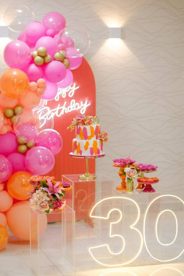 decoração simples aniversário feminino