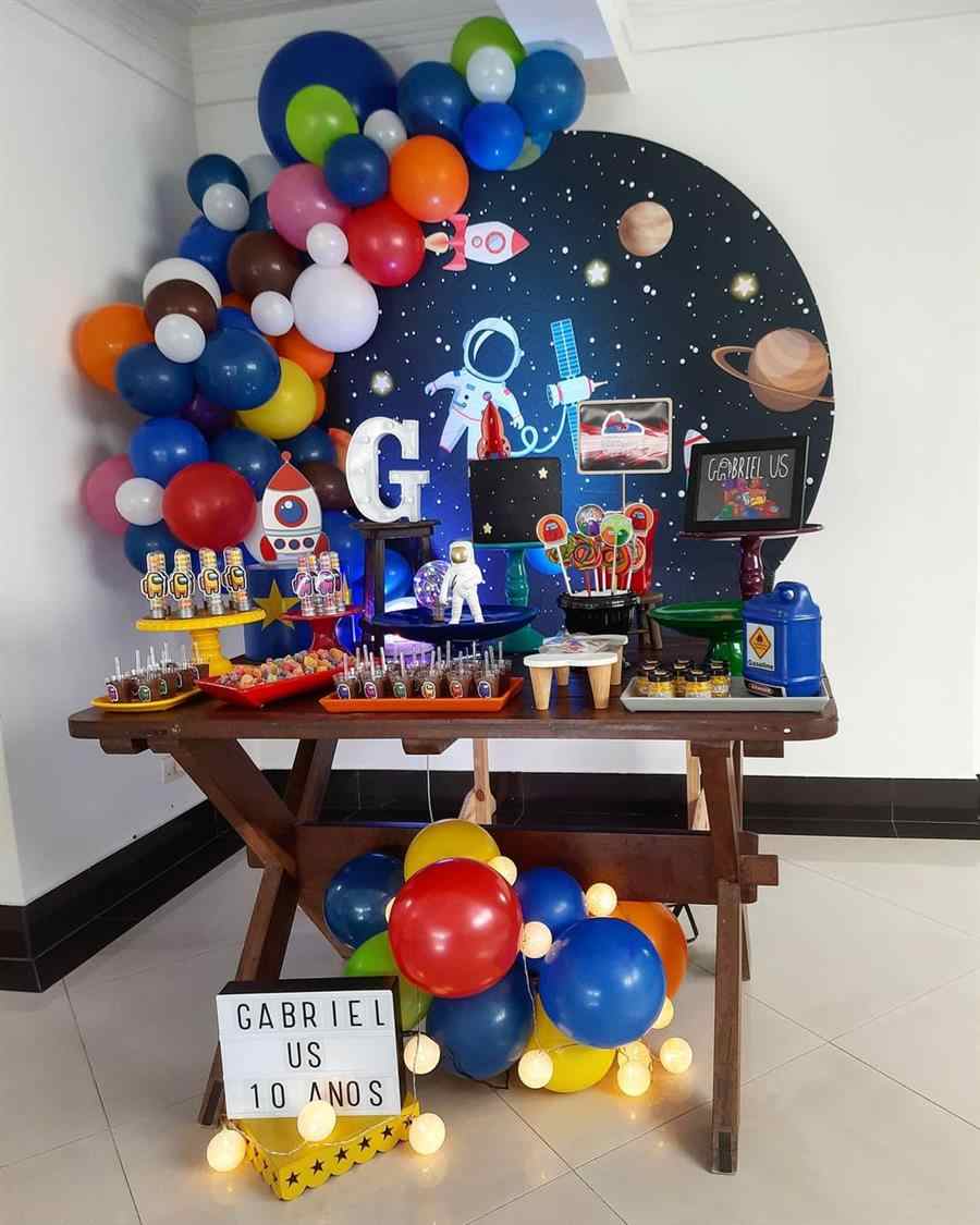 decoração simples aniversário masculino