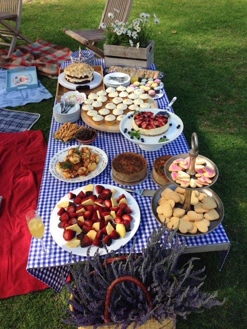 cha revelacao ar livre ou salao qual escolher