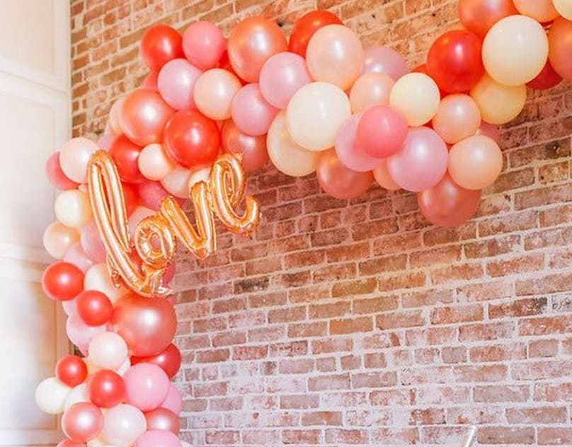 ideias criativas decoração simples balão parede