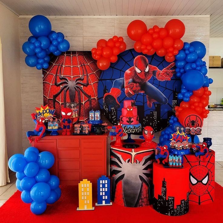 decoração simples de aniversário masculino