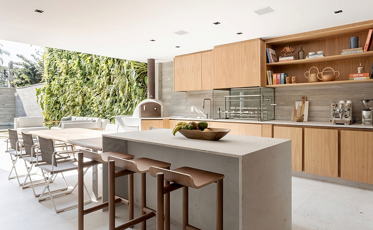 ideias de decoração simples para área gourmet pequena