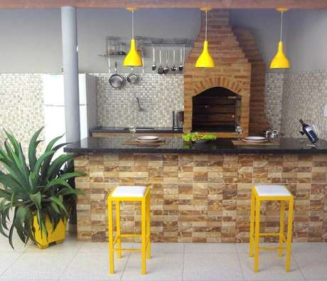 erros comuns na decoração de área gourmet simples