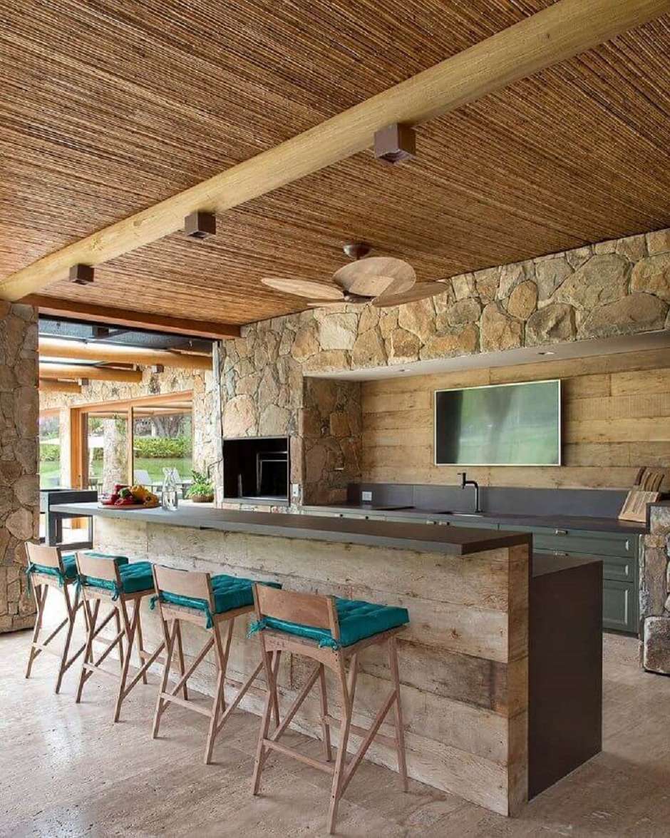 área gourmet simples vs área gourmet planejada