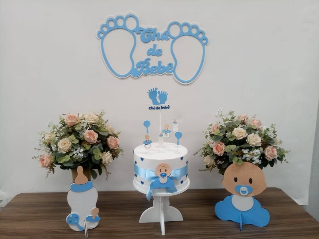 erros comuns ao decorar cha de bebe menino com pouco dinheiro