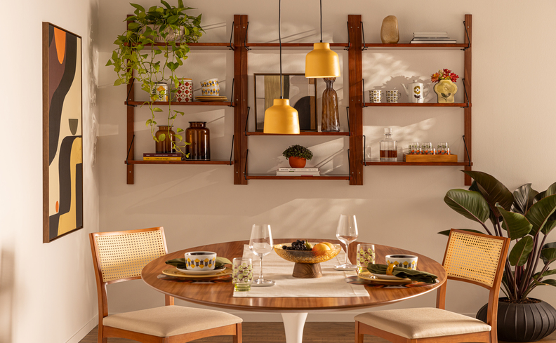 decoração chá de cozinha rústico versus moderno