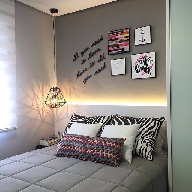 decoração simples de quarto