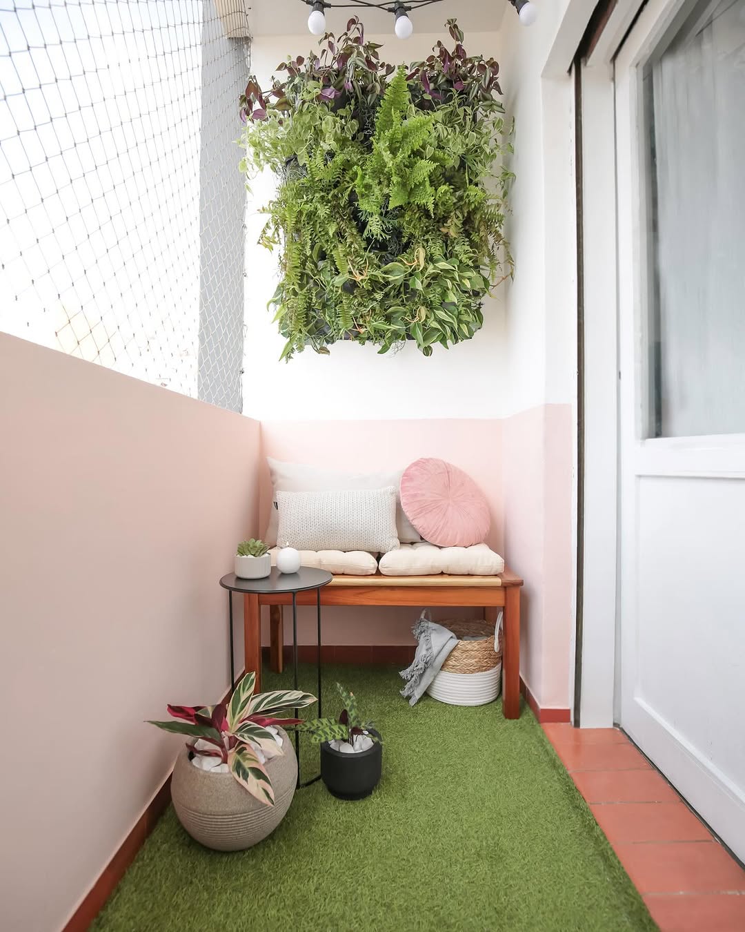 ideias de decoração simples para varanda pequena