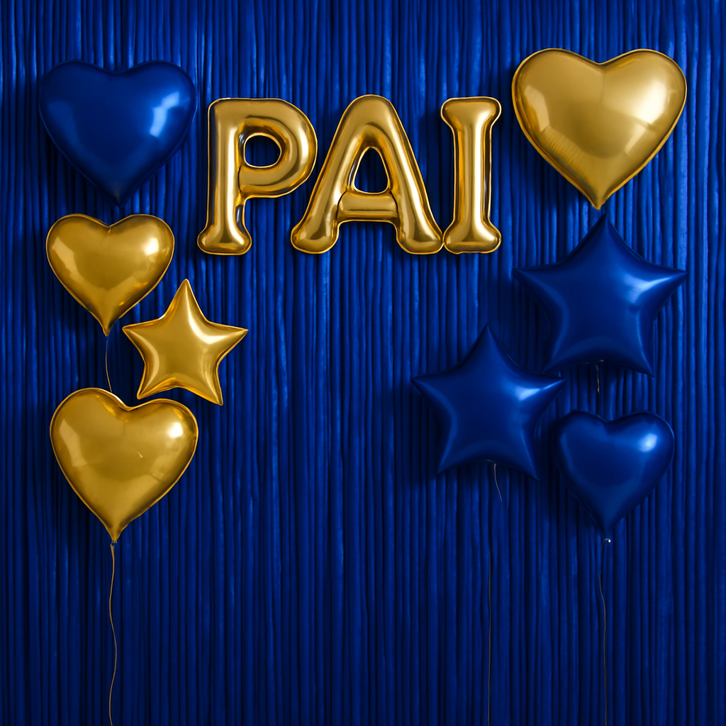 decoração simples dia dos pais