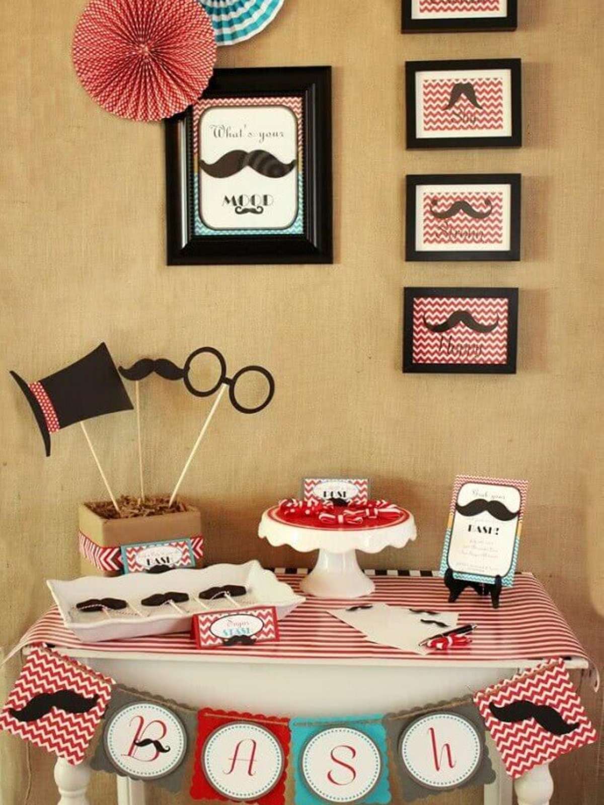 decoração simples dia dos pais