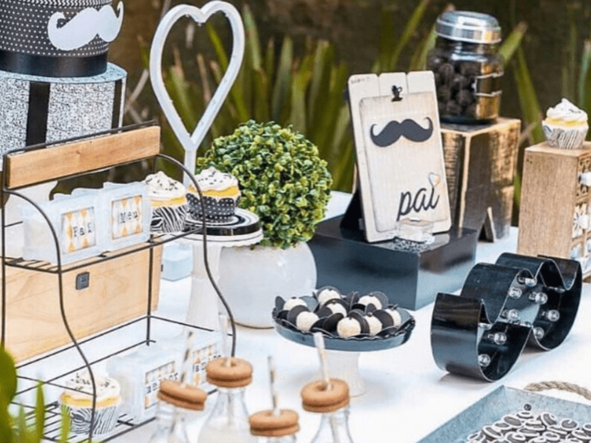 decoração simples dia dos pais