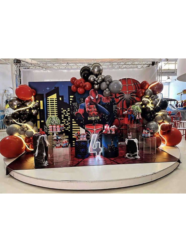 Aprenda a Fazer Teias e Aranhas Gigantes para sua Decoração Homem-Aranha