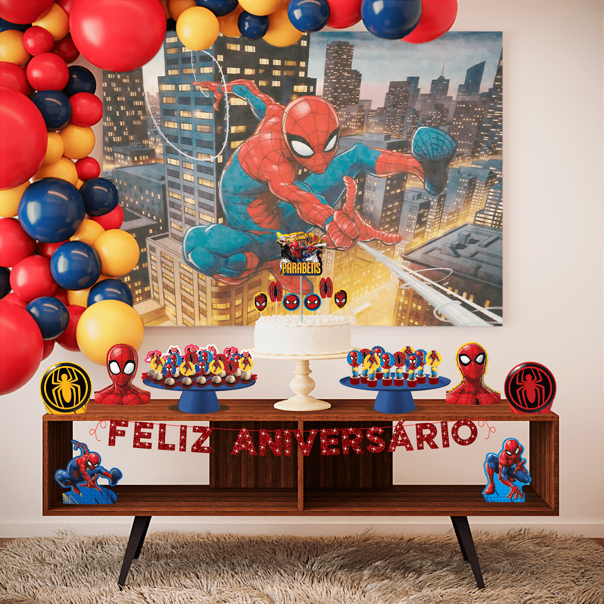 Guia Completo de Materiais para uma Festa Homem-Aranha Econômica