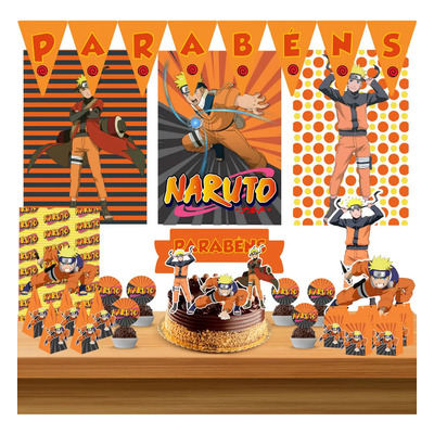 como economizar na decoração naruto sem perder a magia