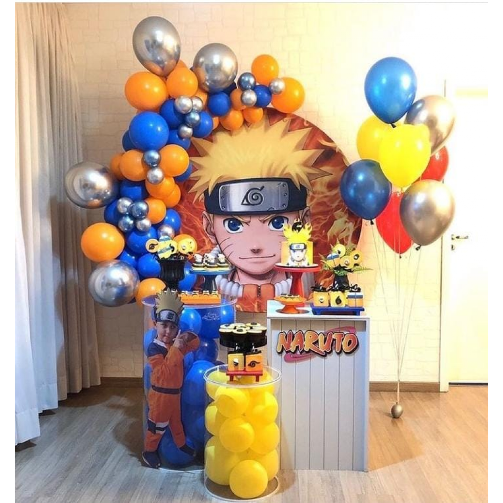 10 ideias criativas decoração naruto gastando pouco